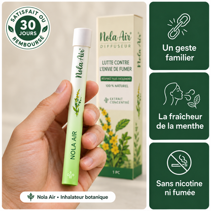 Nola Air™ : l’inhalateur à la molène pour votre confort respiratoire NolaAir