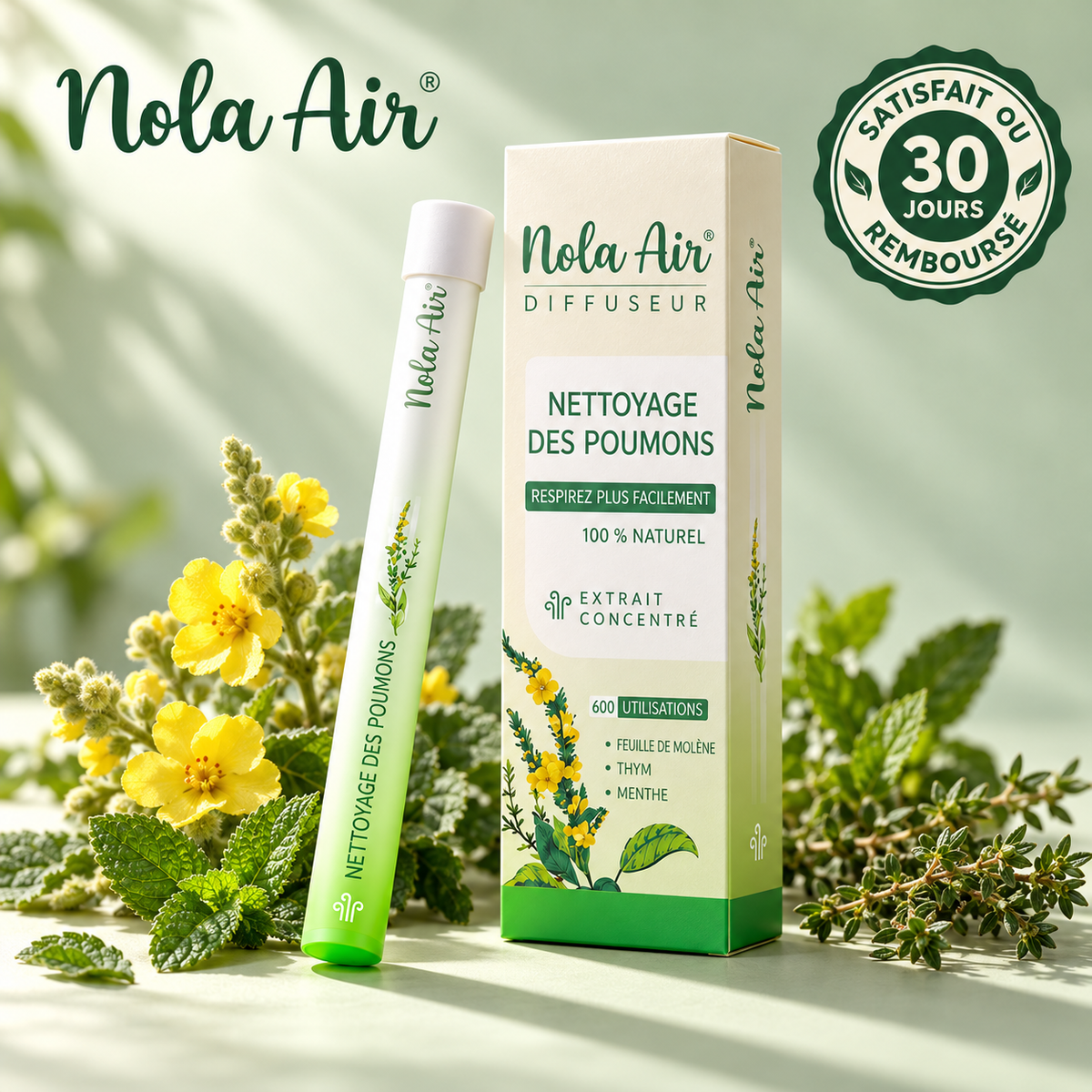 Nola Air™ · Mettez fin à votre dépendance NolaAir