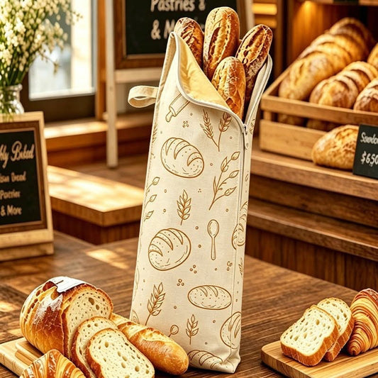 Sac à Baguette en Coton & Cire d'Abeille Klaropro
