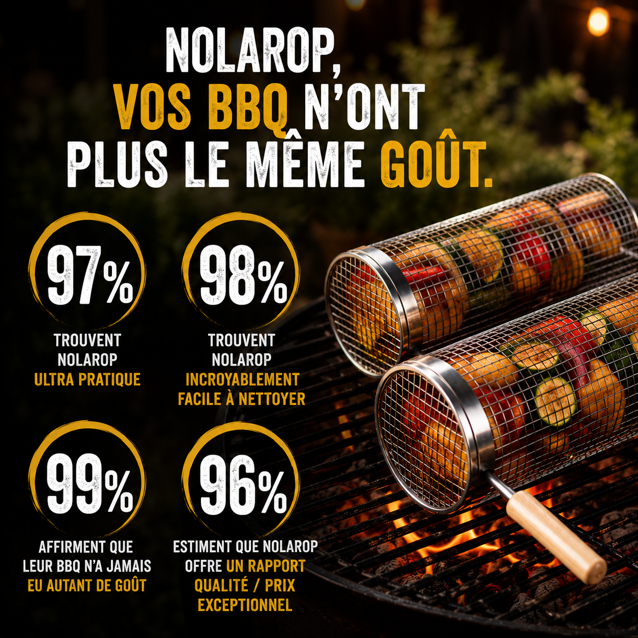 Panier de Cuisson Barbecue Premium